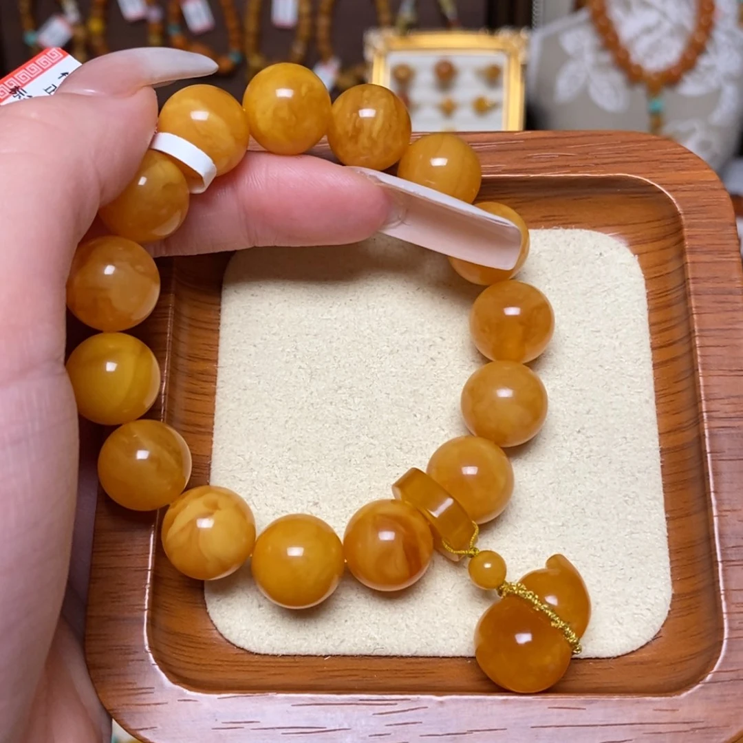 【闪购商品】手链蜜蜡未镶嵌手串