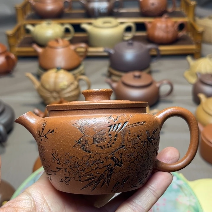 茶壶紫砂手工制作