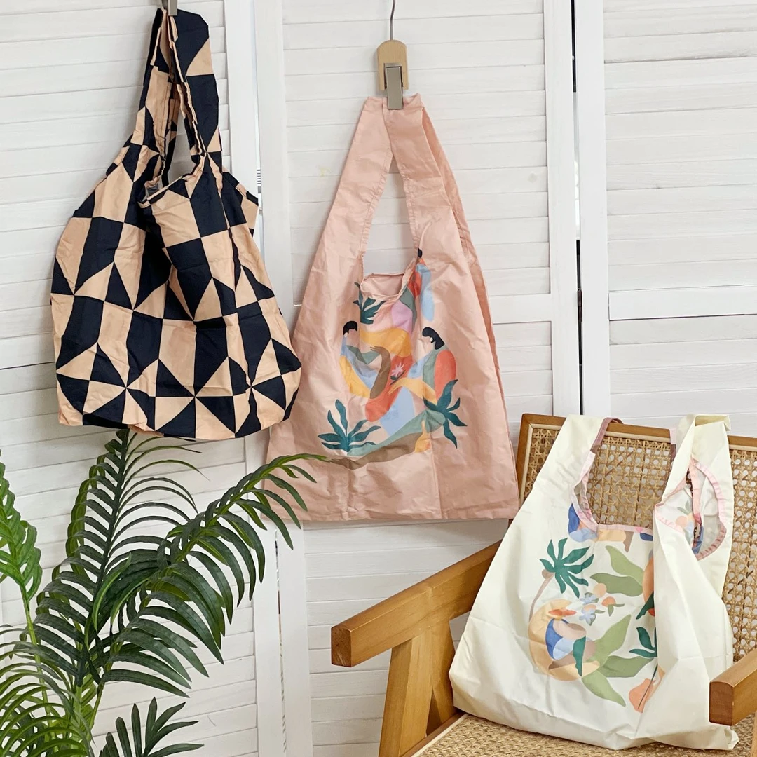 K250154颜值即正义 便携款可折叠购物袋 环保袋