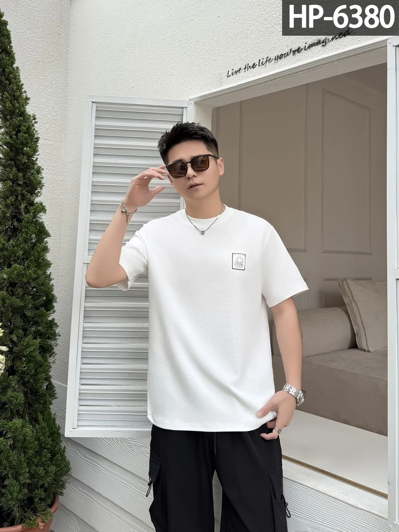 后普家爆款夏季休闲男装短袖T恤夏季上衣通勤6380