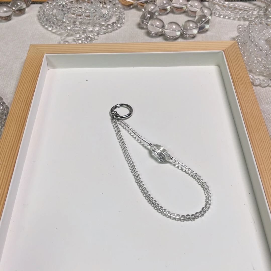 【闪购商品】水晶手链未镶嵌手机链