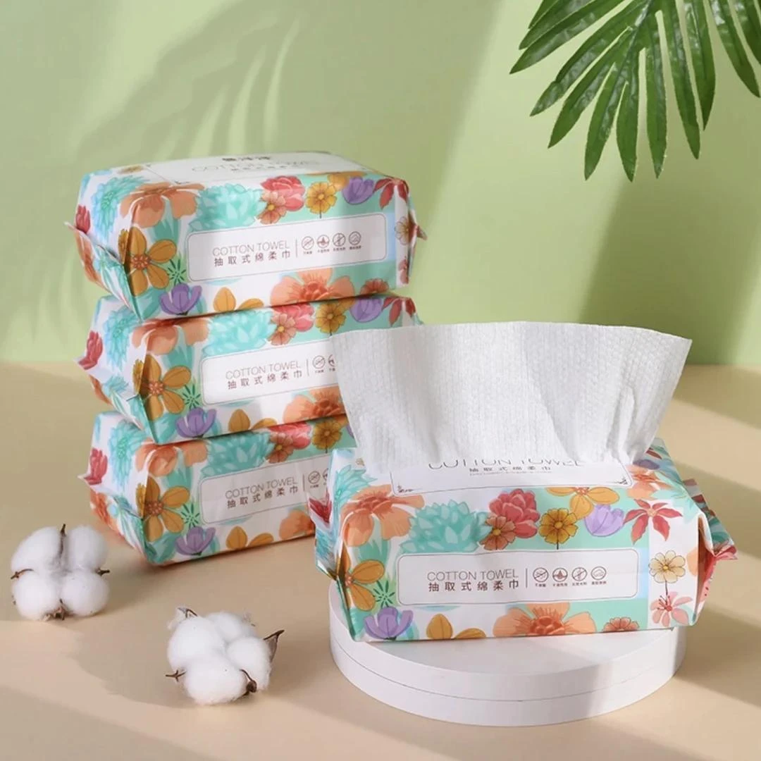 【主播专属】【买5送1】洗脸巾加大全棉加厚家用一包30抽