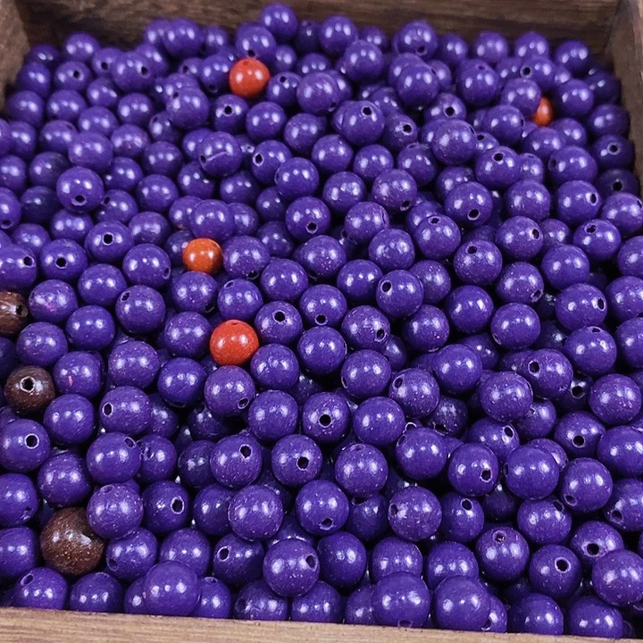 【紫气东来】0.6天然中草药合香珠到手300颗打底微瑕