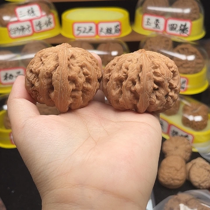 你***不把件文玩核桃4号52尺全品大粗筋