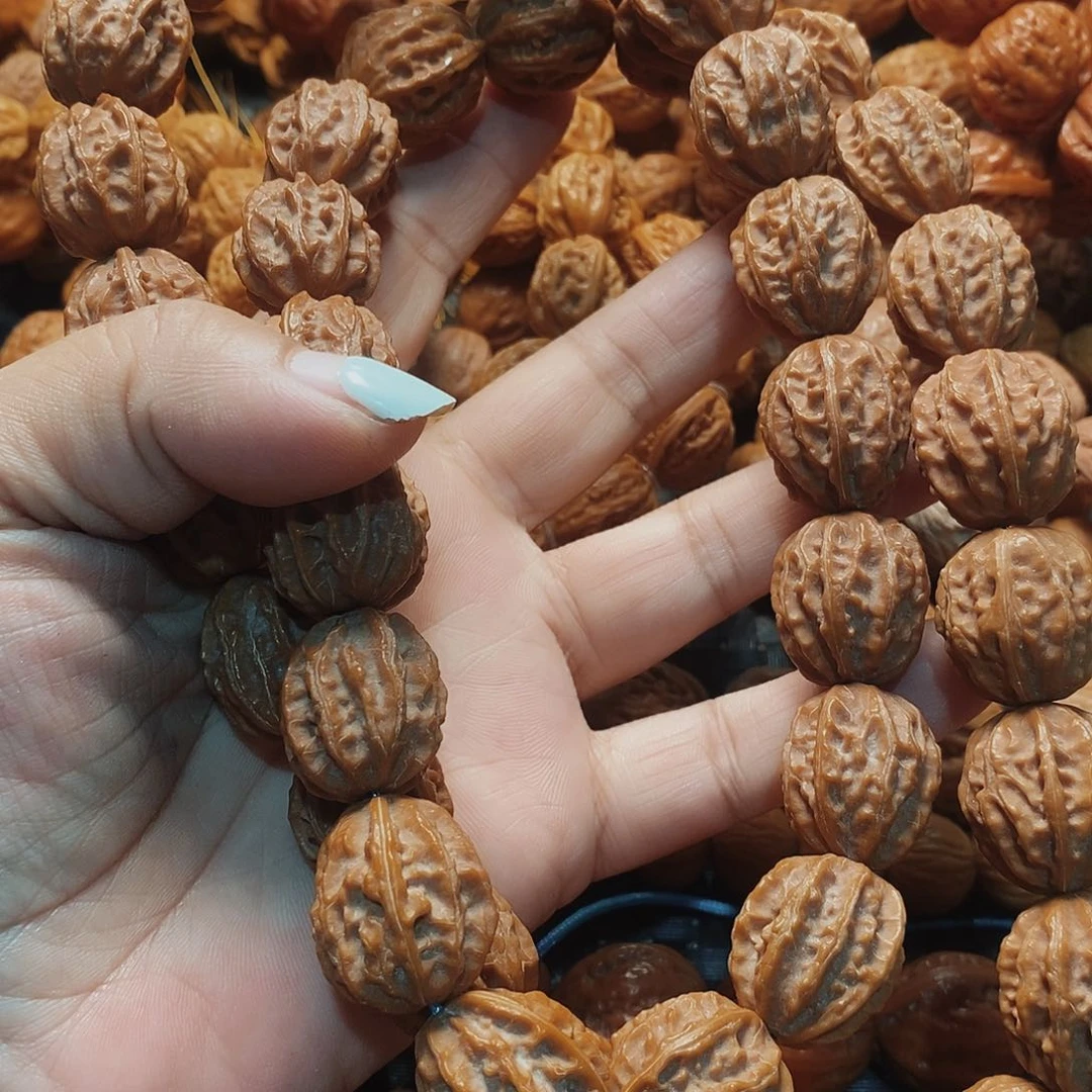 迟***渔文玩核桃手串脖挂