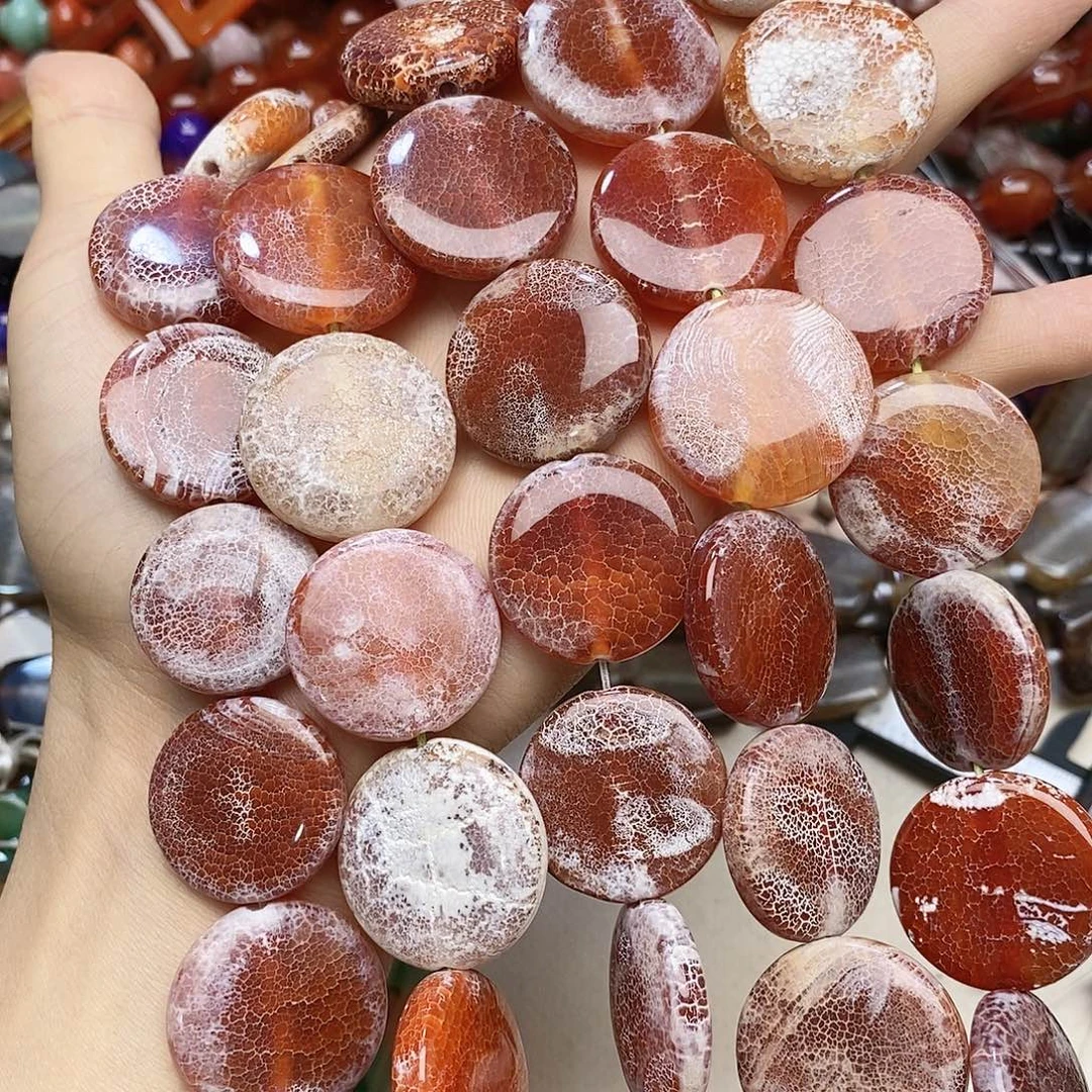 玛瑙/玉髓未镶嵌珠宝半成品玛瑙一条