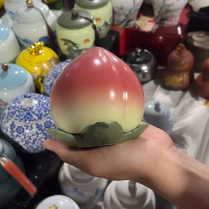 罐润鹏陶瓷精选高档陶瓷茶叶罐