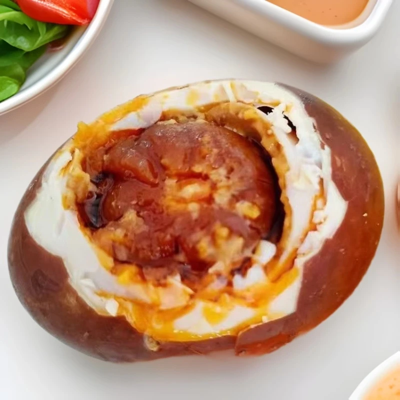 正宗烤鸭蛋五香流油熟食咸鸭蛋咸流油咸鸭蛋麻酱厂家微山湖咸鸭蛋