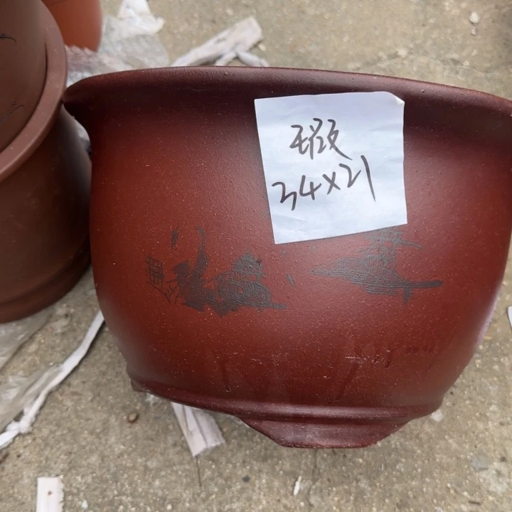 紫砂花盆特价清仓