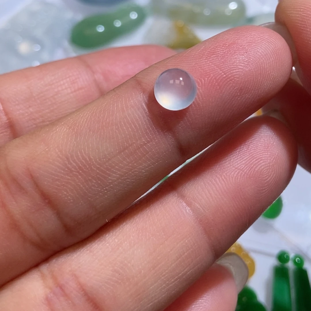 未镶嵌定制翡翠翡翠6.4//6.3/3.5