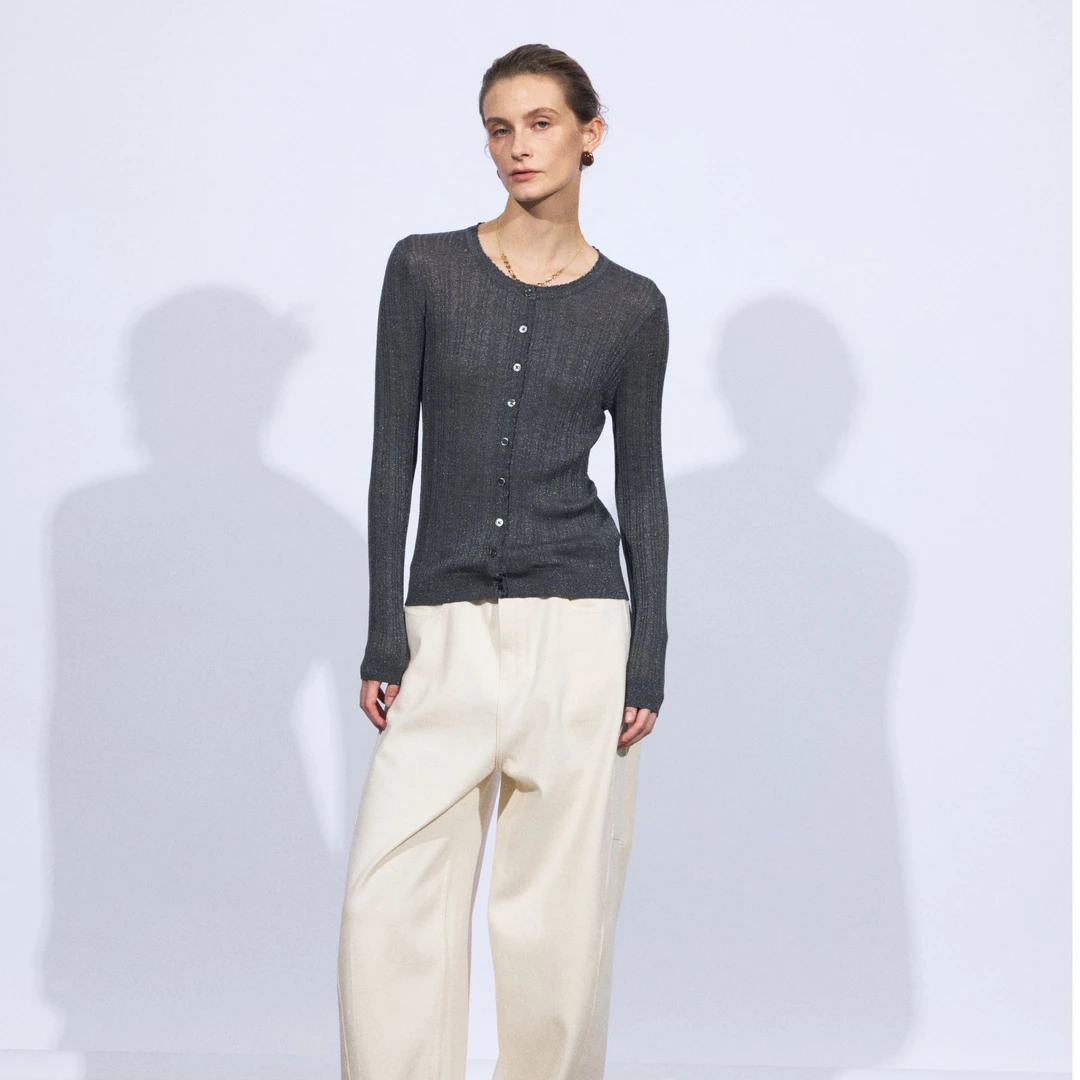 新奥纱线 极细美利奴 羊毛  针织衫 CX0180