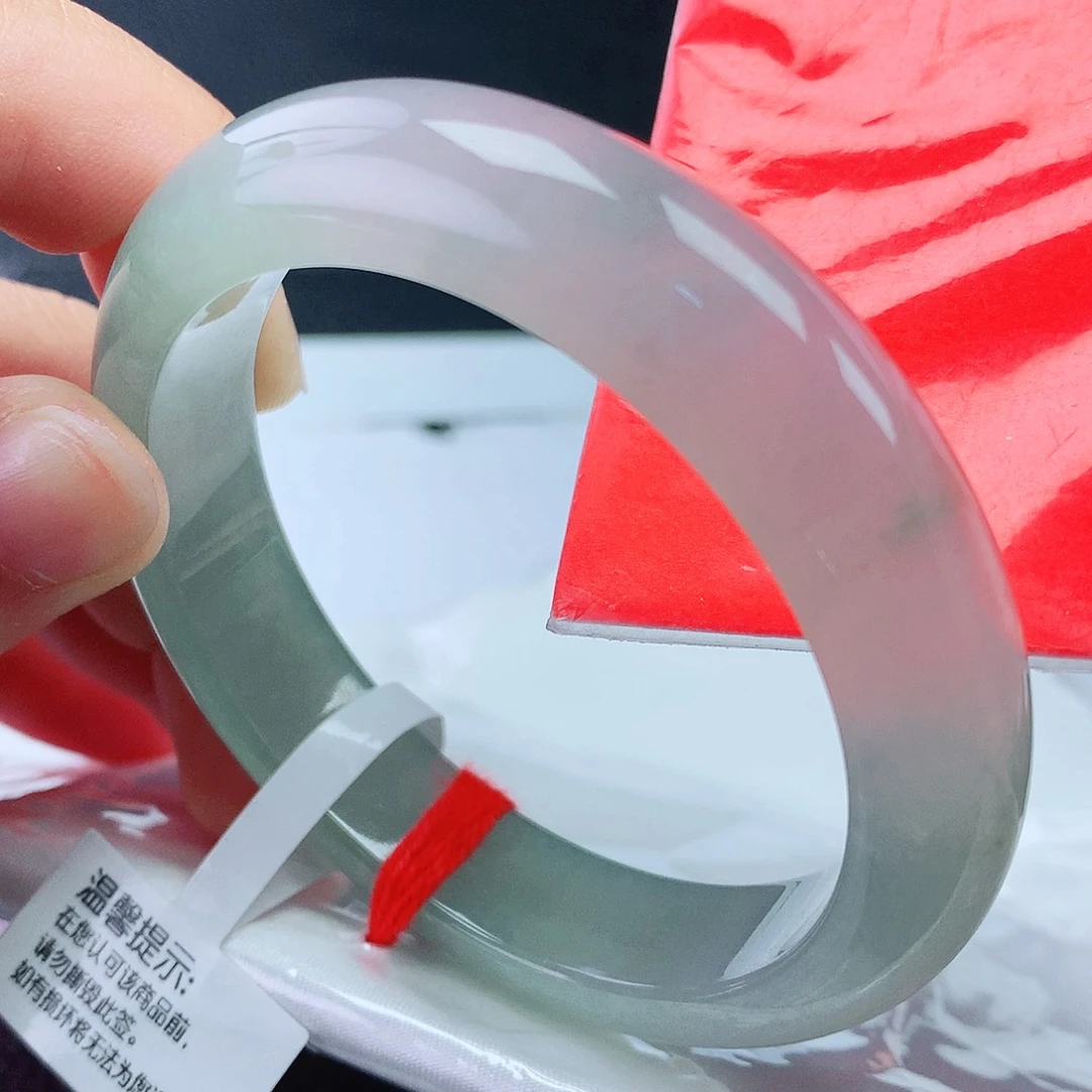 未镶嵌手镯翡翠54圈
