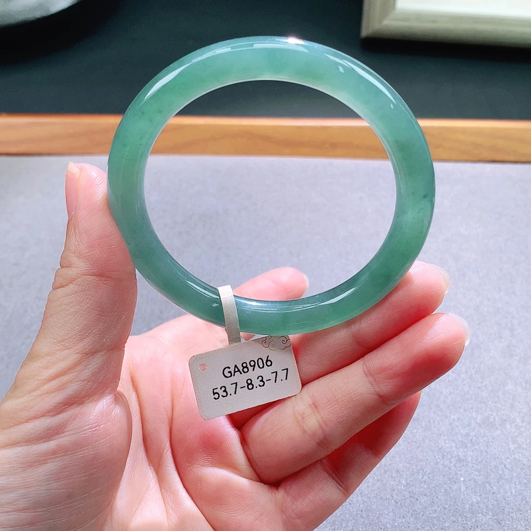 翡翠未镶嵌手镯天然翡翠手镯a货