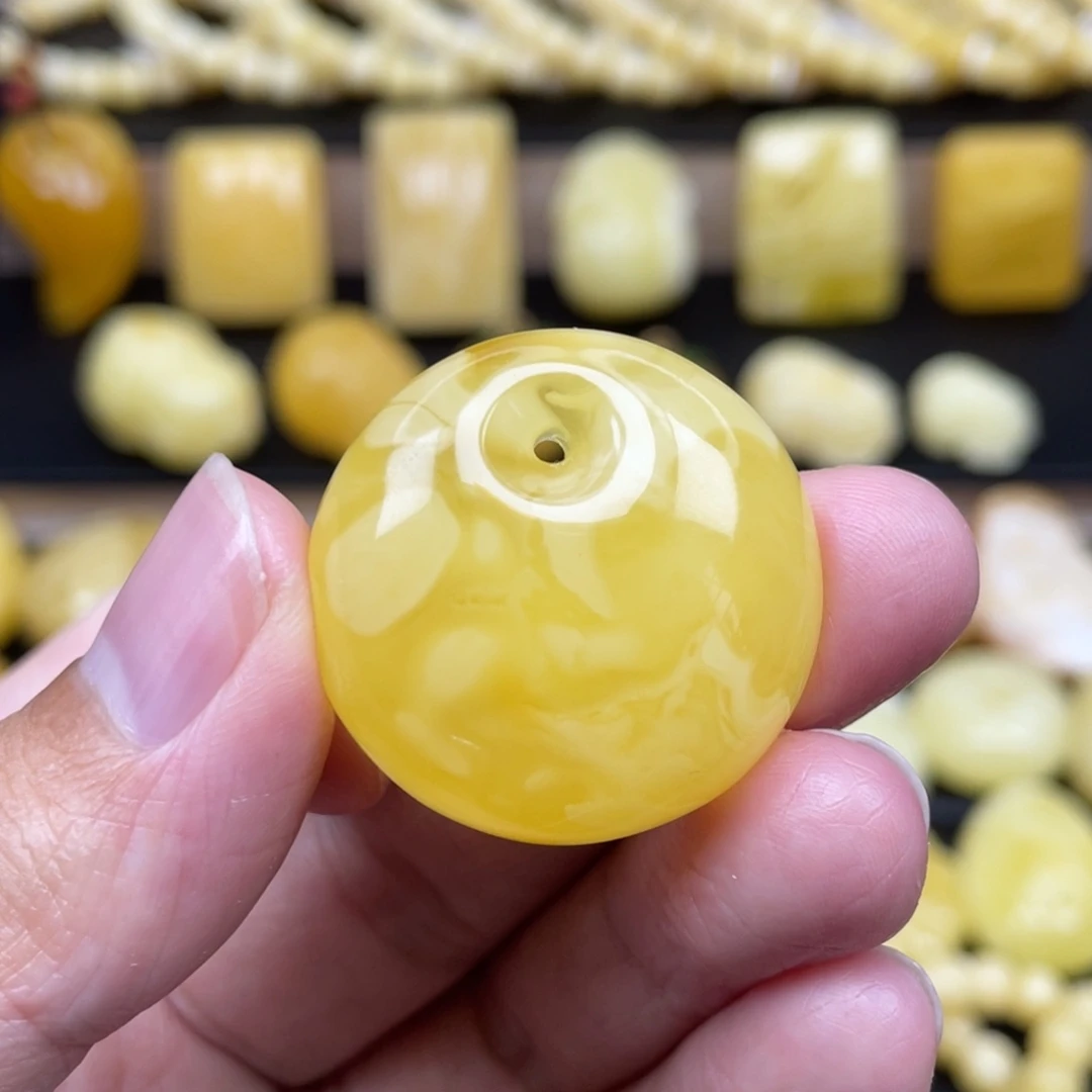 琥珀未镶嵌裸石琥珀蜜蜡
