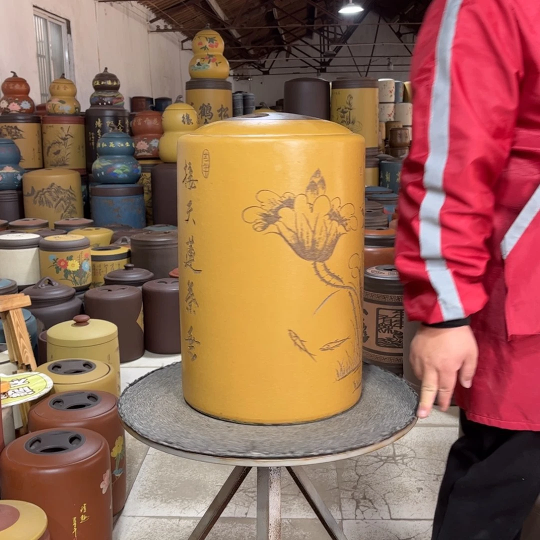 紫砂茶叶罐茶叶罐