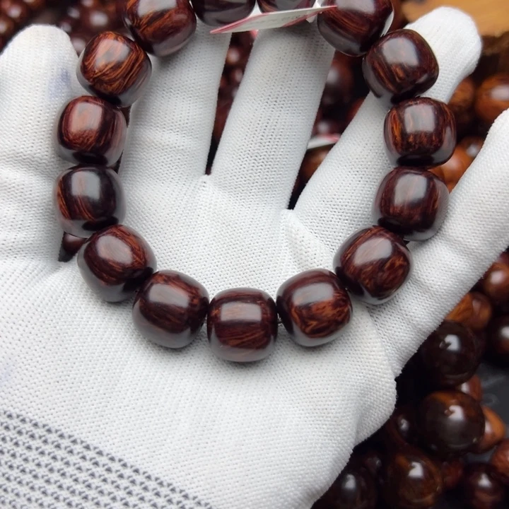 木米*生海南红降15*16黑金满纹超一档精品