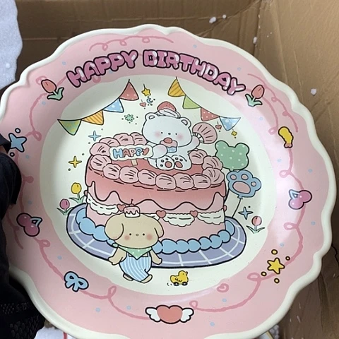 盘陶瓷制品满25拼单发货默认微瑕