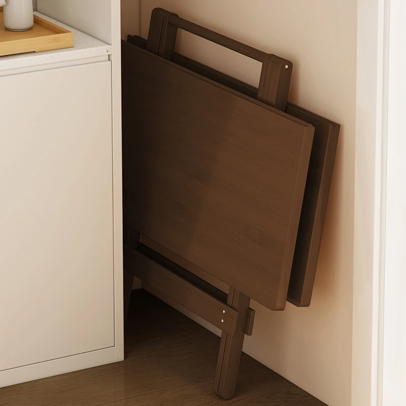 免安装可折叠小桌子夜宵摆摊出租房专用折叠便携小户型4-6人餐桌