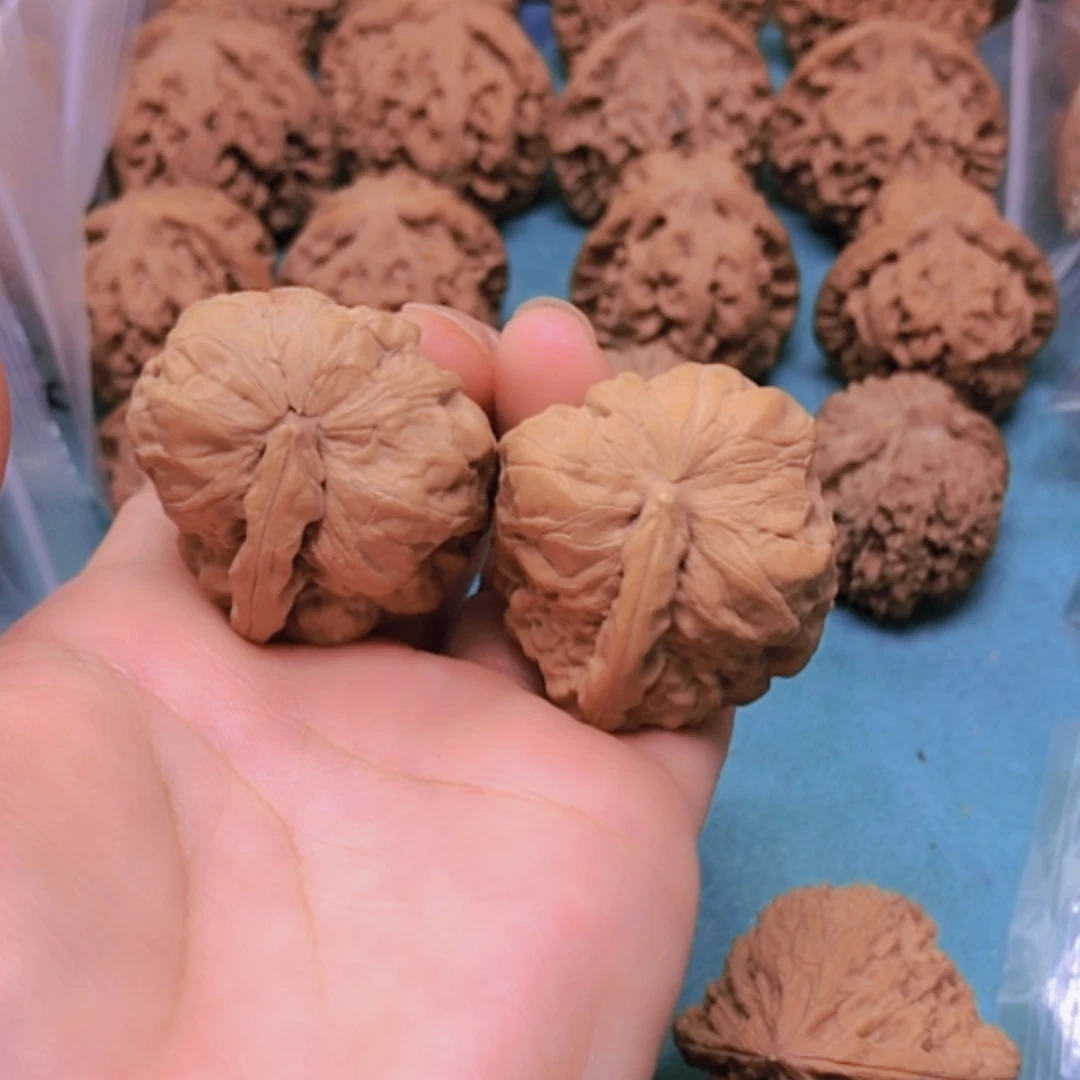 【闪购商品】摆件核桃36蛤蟆头一帆风顺修尖