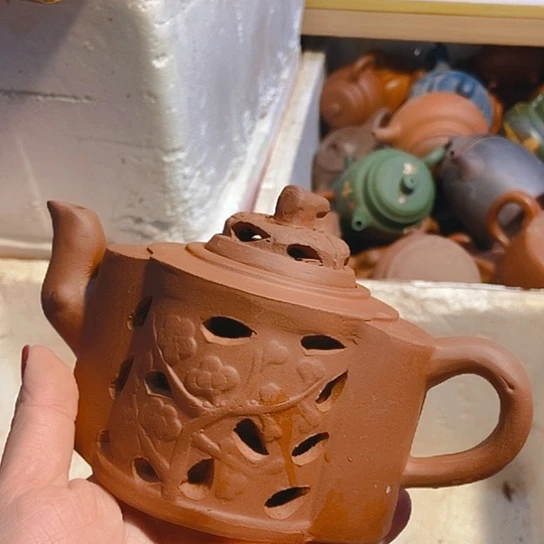 全手工制作宜兴紫砂壶