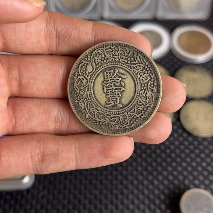 金属大头龙洋船洋工艺品