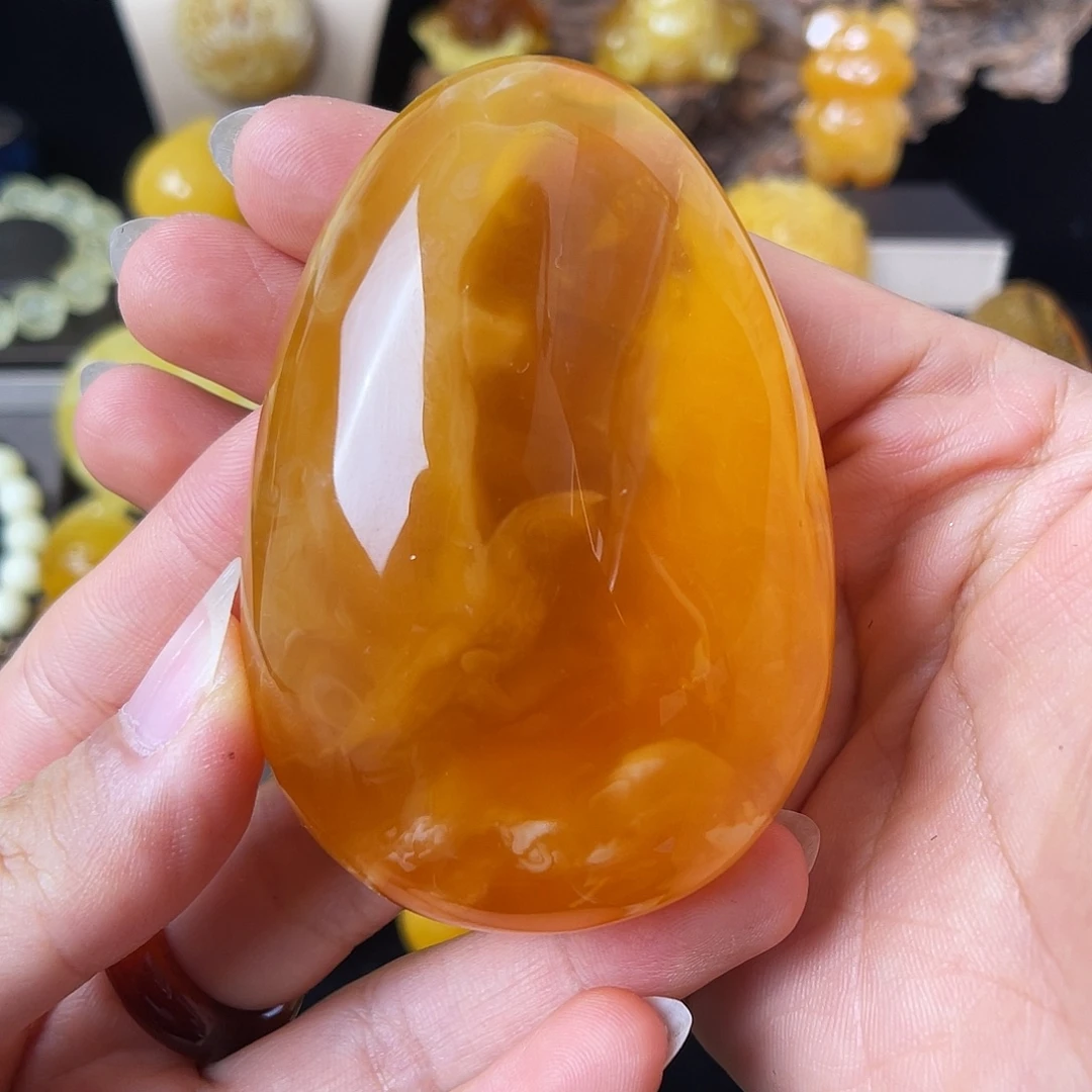 琥珀未镶嵌珠宝奇石