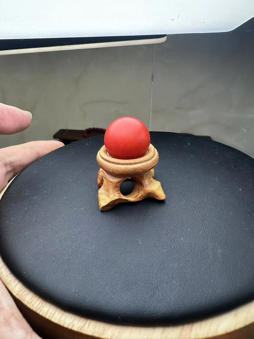 042精品辣椒红大单珠尺寸20mm拍一发一