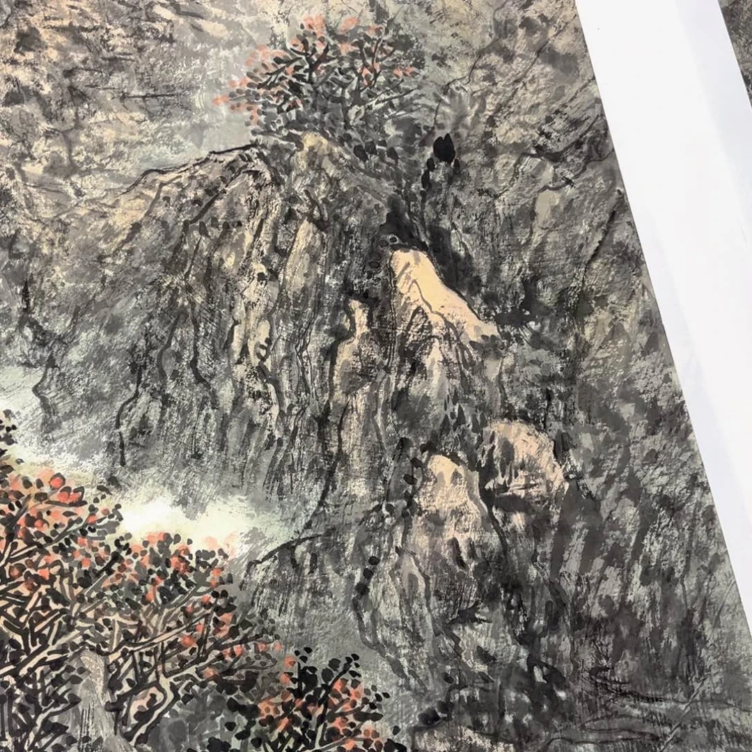 H***.国画绘画作品多次参加全国
