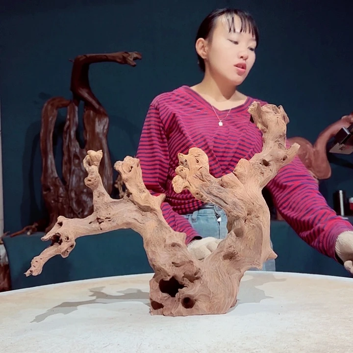 香榧木君****》931金丝红木羊蹄甲半成品