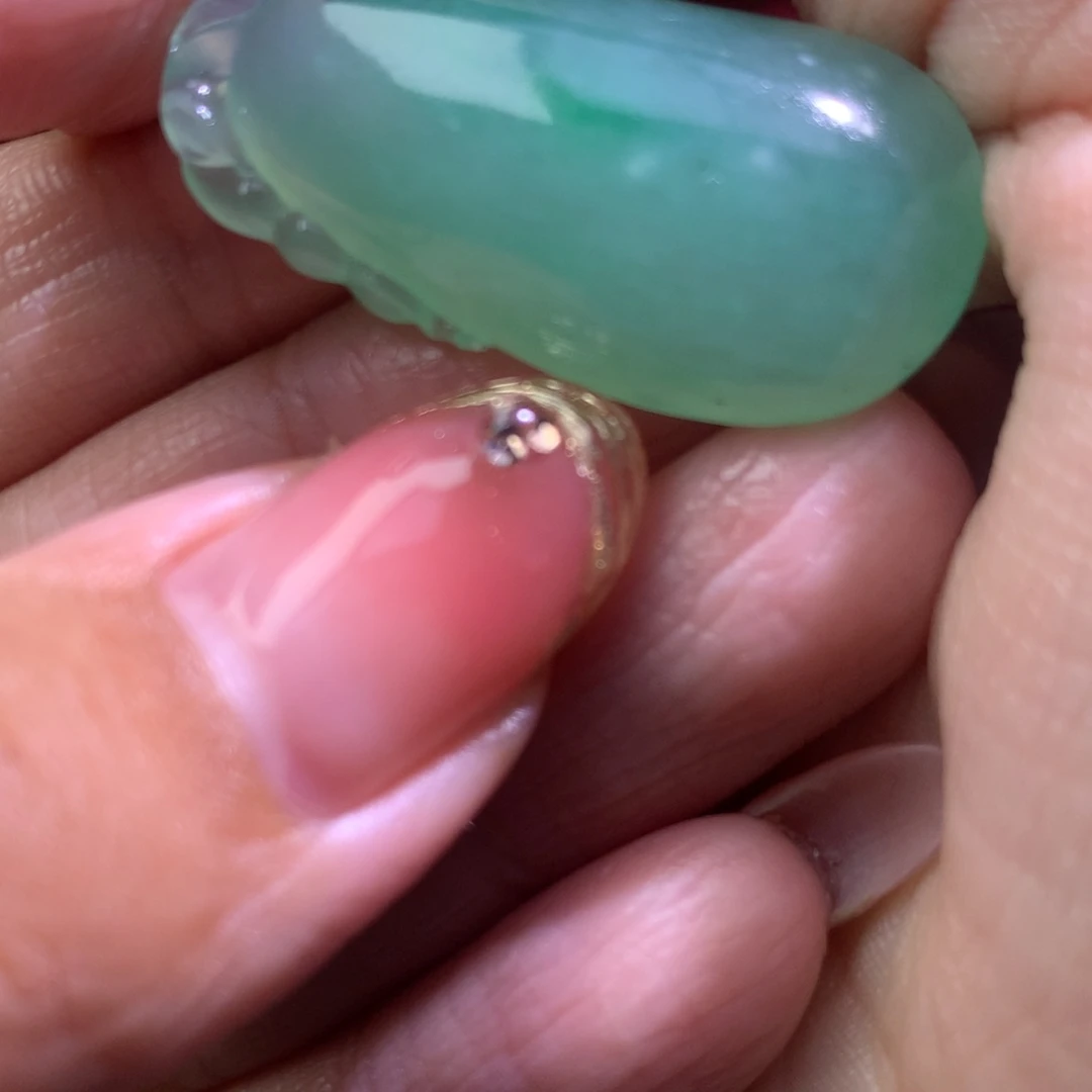 定制翡翠未镶嵌不**起毛货