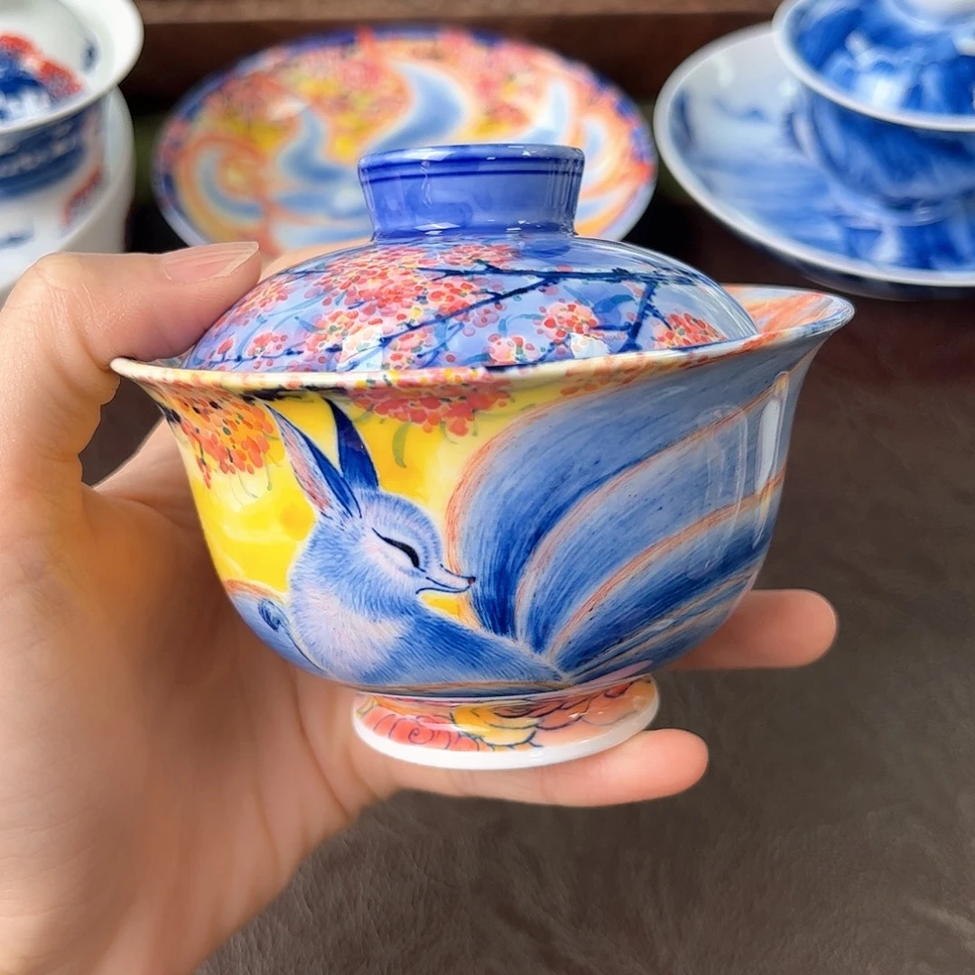 手绘高温瓷器瓷器