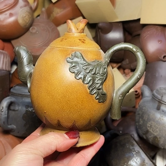 全手工制作宜兴紫砂壶