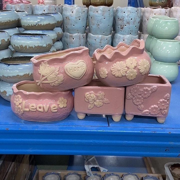 花盆单场满9.9发货瑕疵捡漏五个