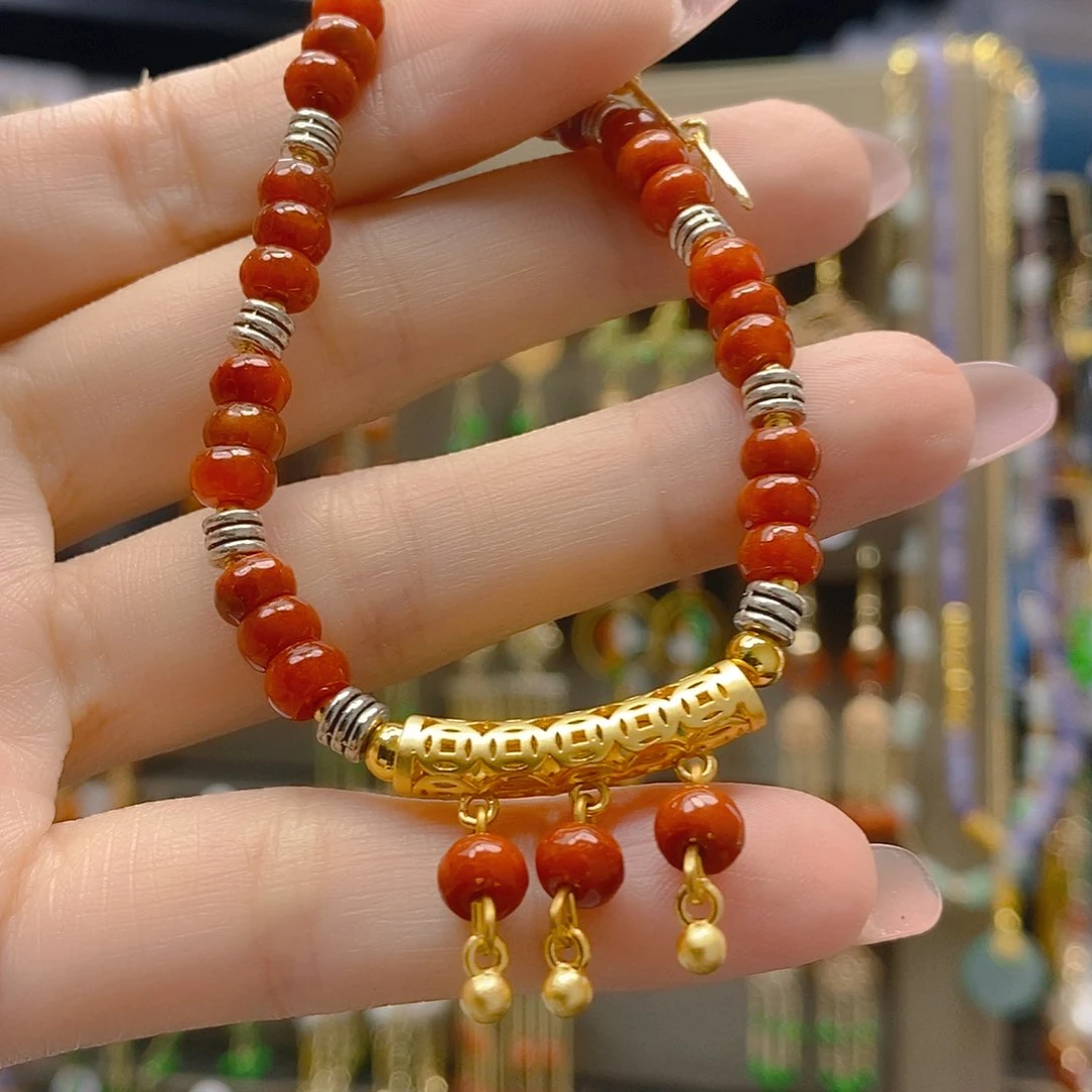 翡翠合金耳饰翡翠