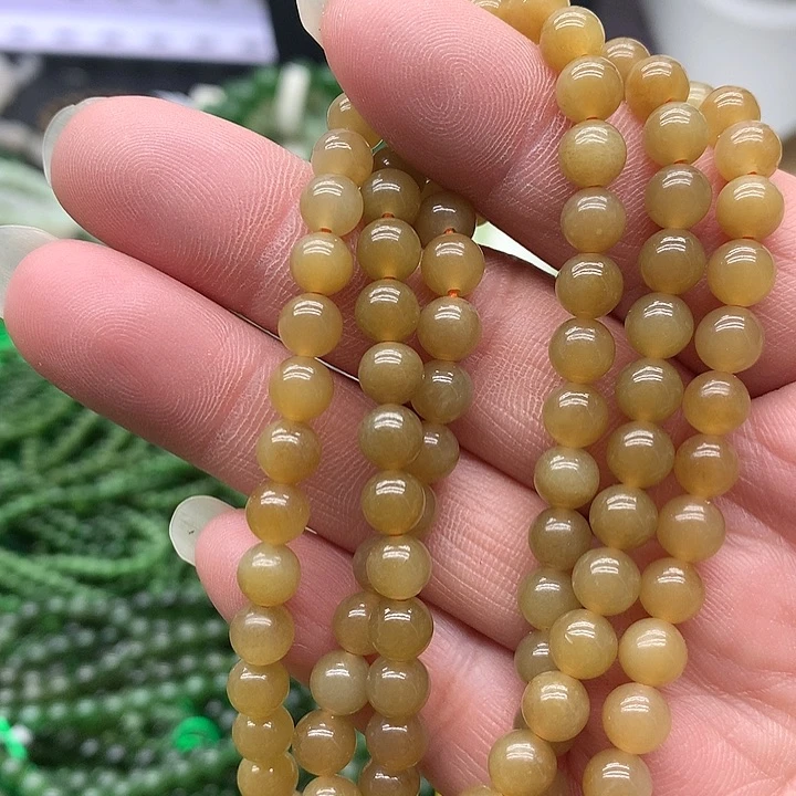 【闪购商品】和田玉手链未镶嵌小***雨6