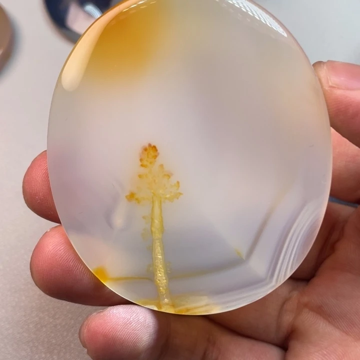 玛瑙/玉髓颈饰未镶嵌老****＞