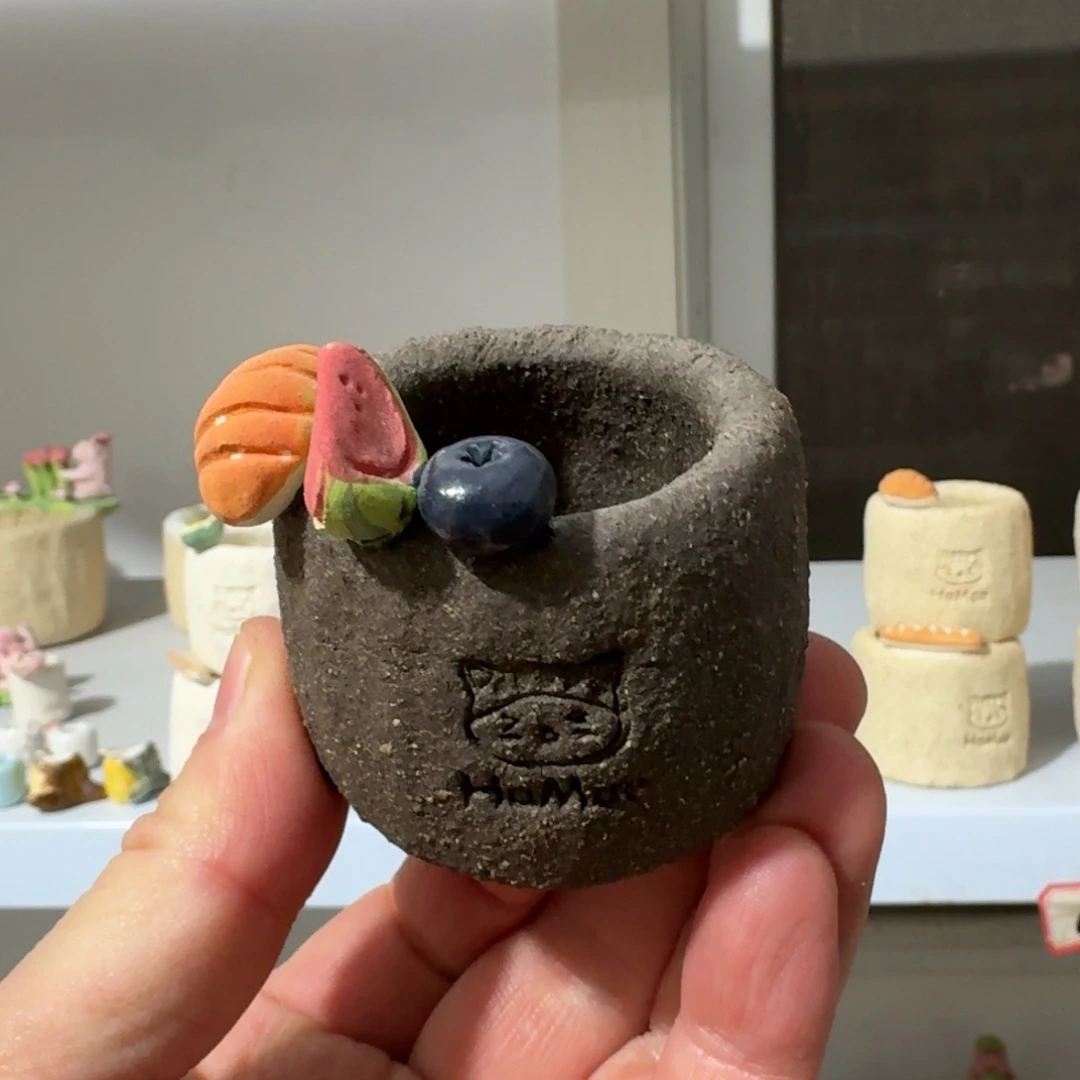 厂家直销手工花盆摆件