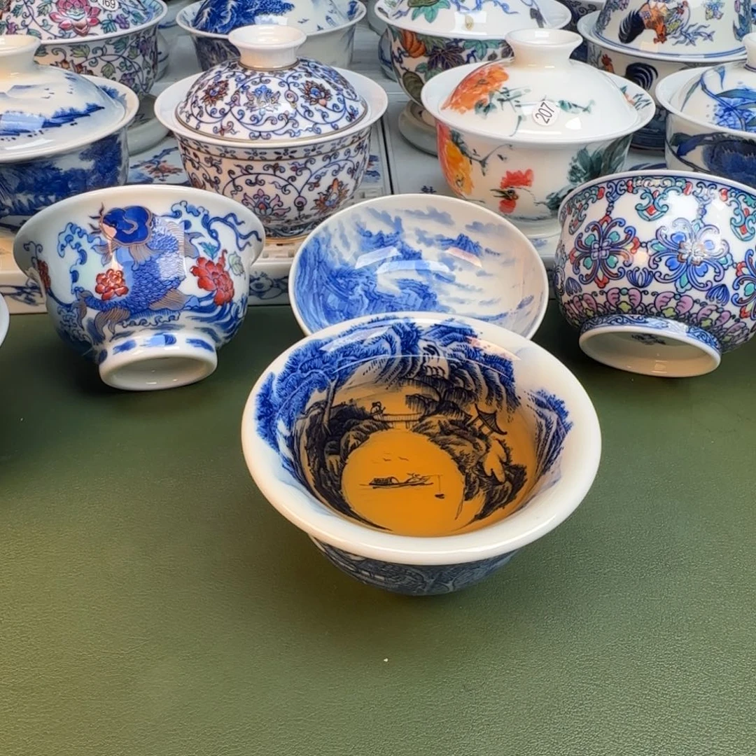 纯手工纯手绘茶具215