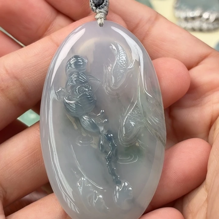颈饰未镶嵌翡翠天然翡翠a货