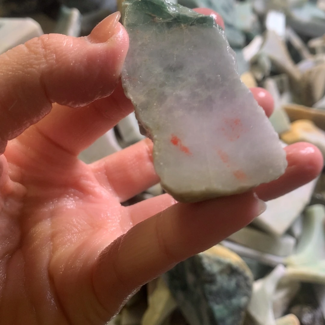 翡翠颈饰未镶嵌缅甸翡翠