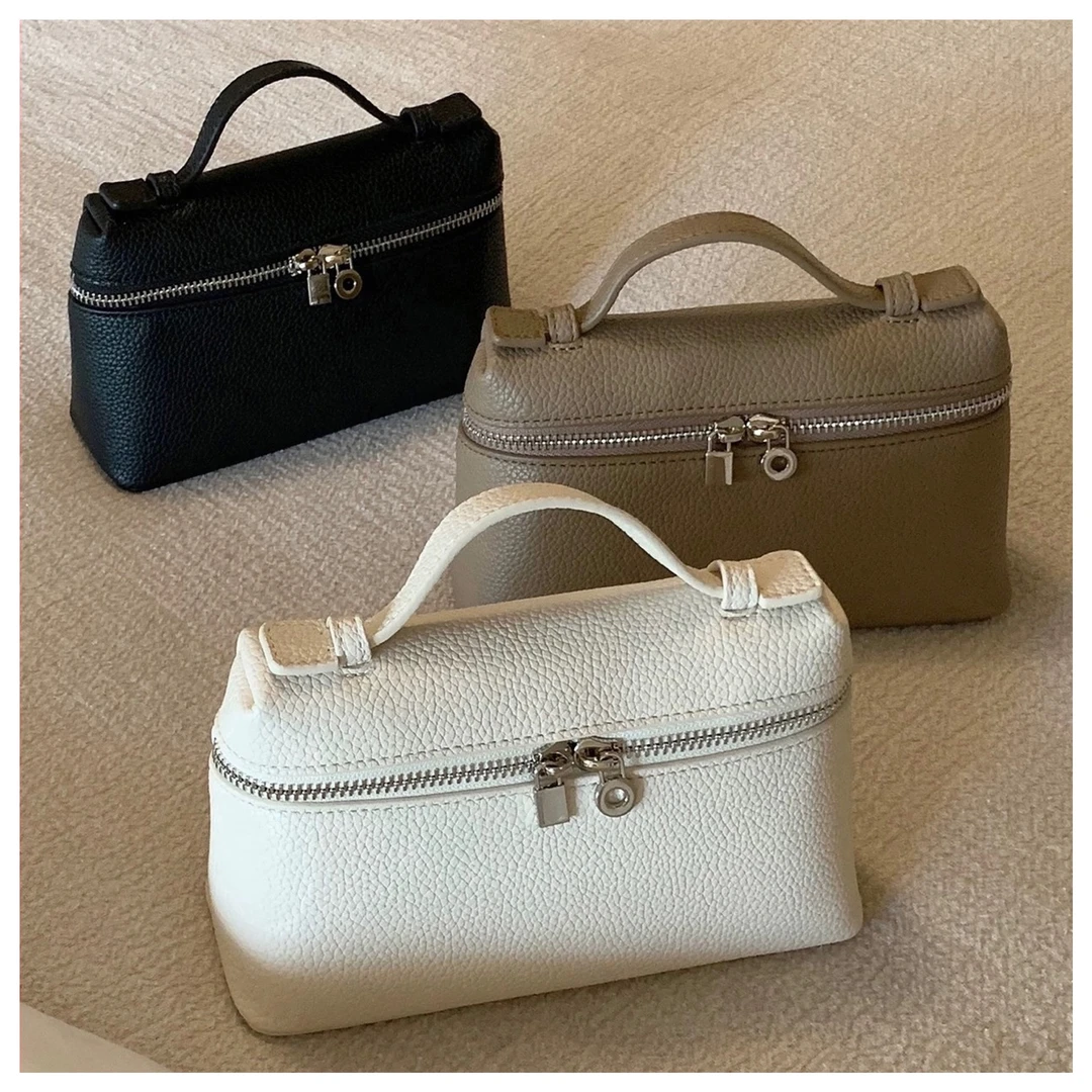 柚米家-自制方盒相机包！荔枝纹单肩斜背包小包