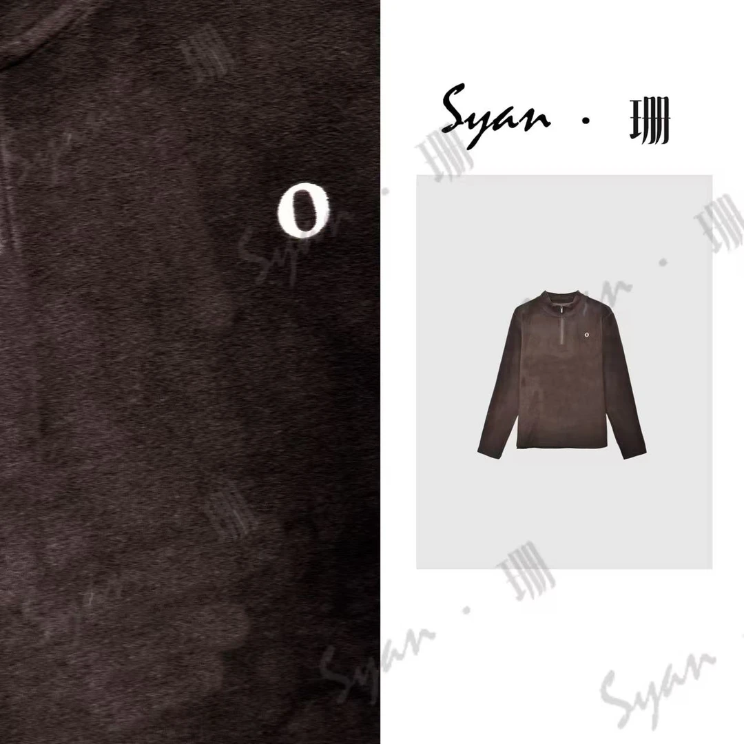 Syan【温暖记忆】洋气新款时尚百搭简约小众高级轻奢设计款卫衣