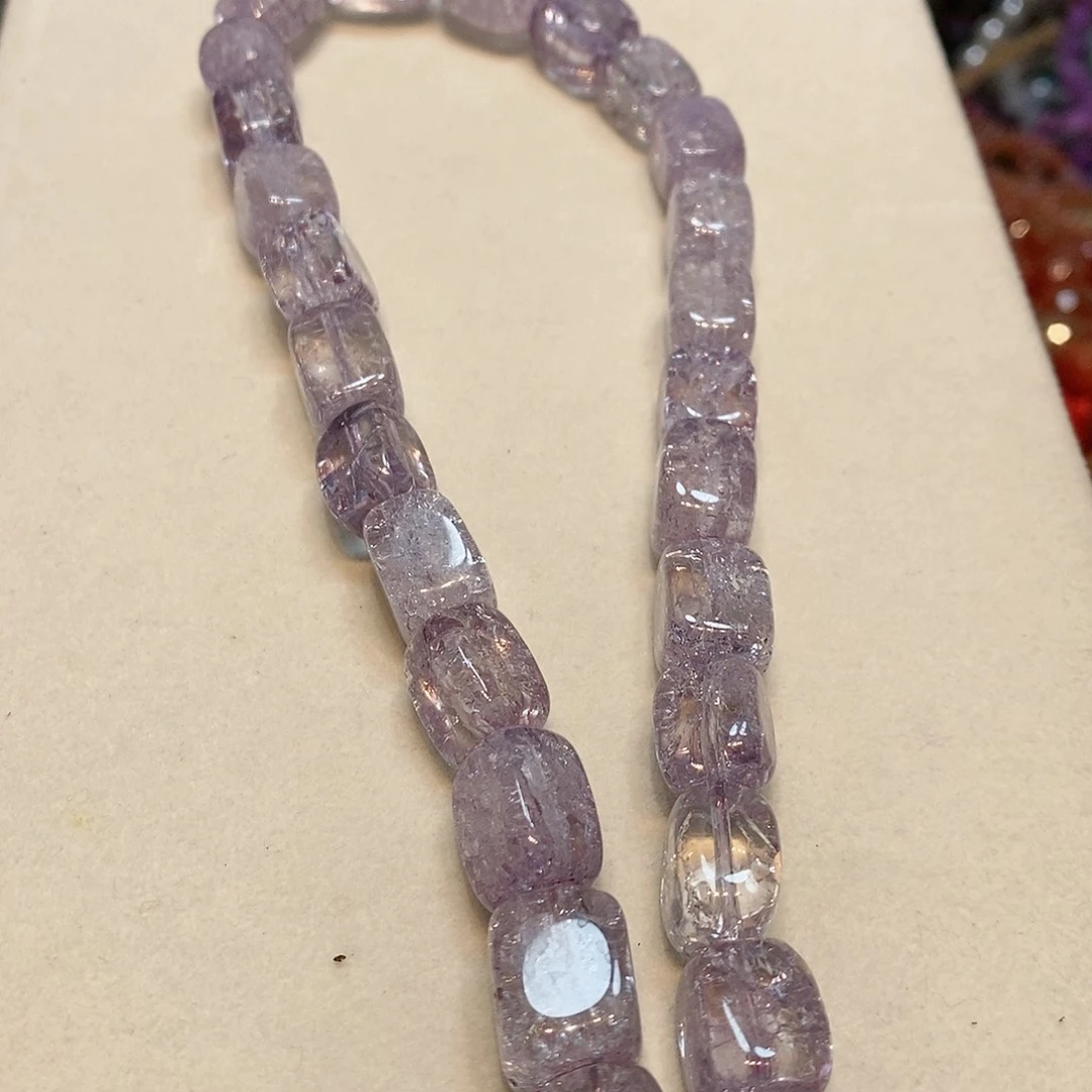 散珠玛瑙/玉髓水晶一条