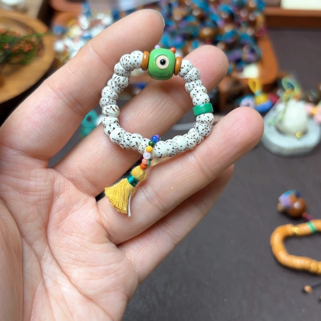 星月菩提吊坠成品的手捻