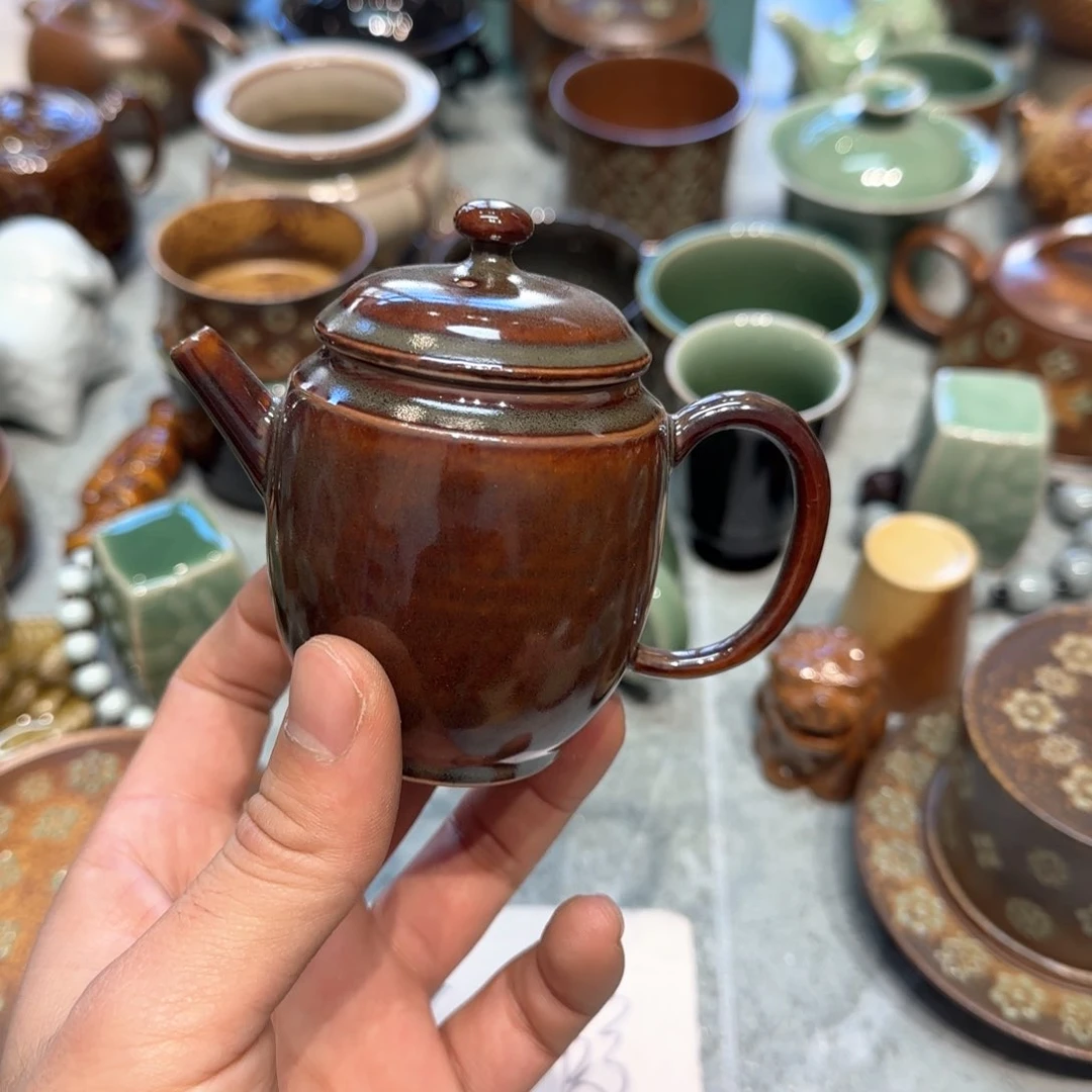 小金茶具青瓷茶器