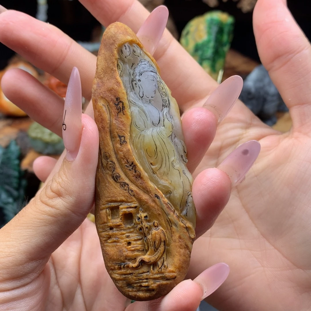 我***贝定制翡翠未镶嵌翡翠