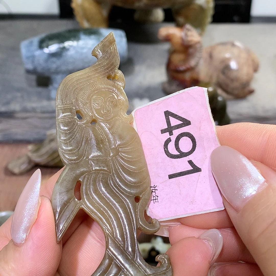 颈饰未镶嵌和田玉