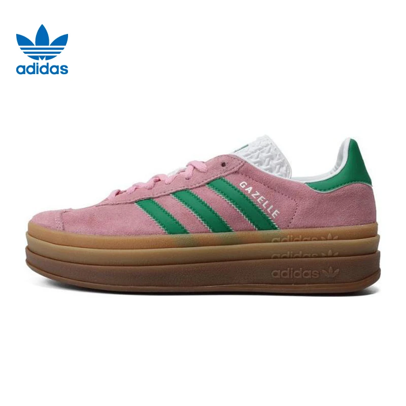 太SHadidas阿迪达斯三叶草女鞋GAZELLE BOLD运动鞋休闲鞋IE0420