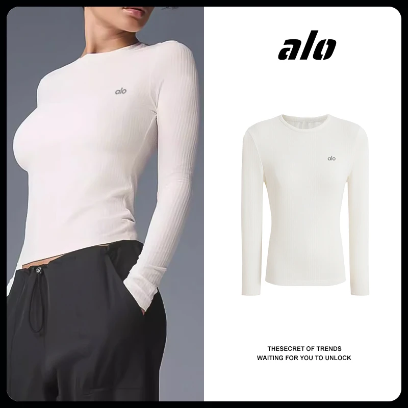 简约新秋季圆领长袖T恤女修身显瘦减龄轻熟风极简百搭打底衫休闲