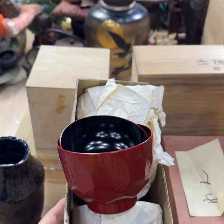 陶瓷古美术置物摆件